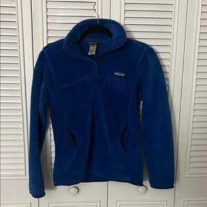 Patagonia Blue Fleece Pullover